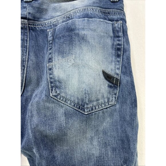 Parasuco Jeans Men’s Size 30 X 32 Bono Fit Mid Rise Skinny Distressed - Picture 6 of 14